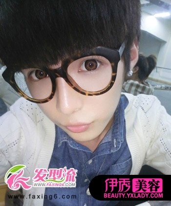 男生短发刘海发型_家具