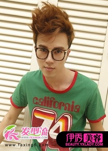 蓬松纹理烫发型