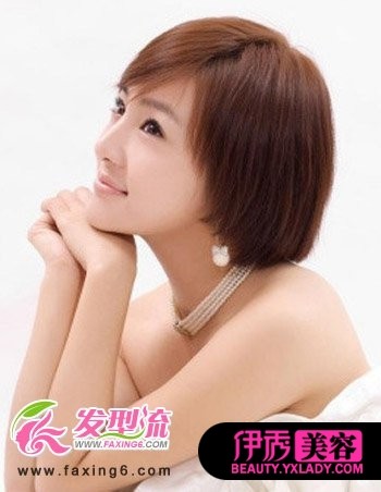 长脸女生短发发型+气质又瘦脸