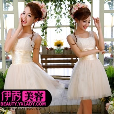 最美丽<em>新娘发型</em> 淡雅高贵有气质(6)_流行<em>发型</em>_