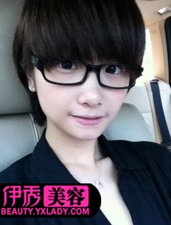 知性女生<em>短发</em>