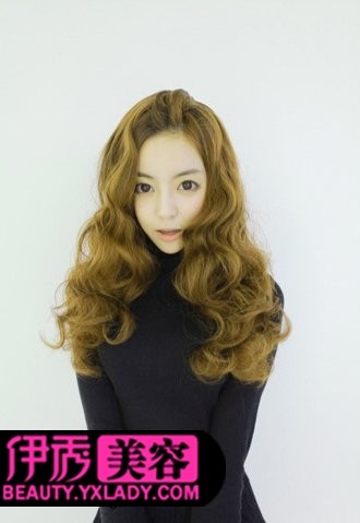 <em>烫发发型</em>图片+优雅有气质