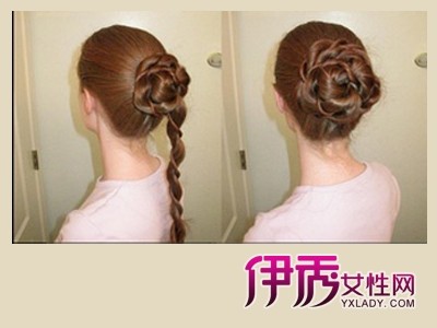 欧式<em>唯美</em>花朵<em>发型扎法步骤</em>