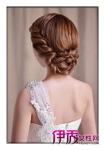 2012新款<em>新娘韩式</em>盘发<em>发型</em>【图】_流行<em>发型</em>_