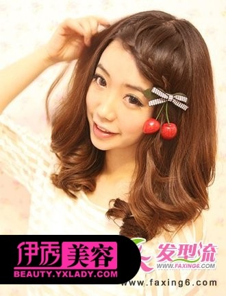 森女系编发教程+简单韩式发型扎发图解