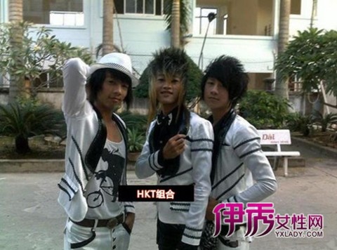 越南hkt组合非主流<em>发型</em>走红