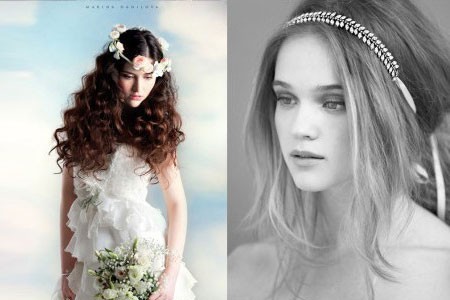 精选优雅新娘盘发演绎最时尚浪漫新娘发型_流行