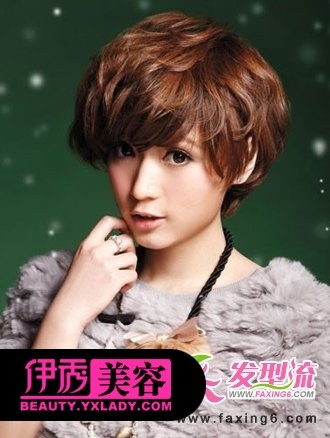 最新可爱烫发发型+尽显甜美气质