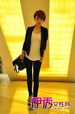 2012女生潮流短发,最酷最帅气女生短发一直得到