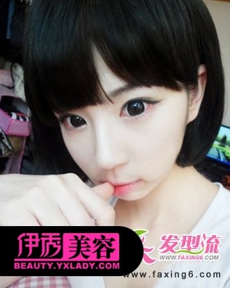 清新荷叶头修颜显气质