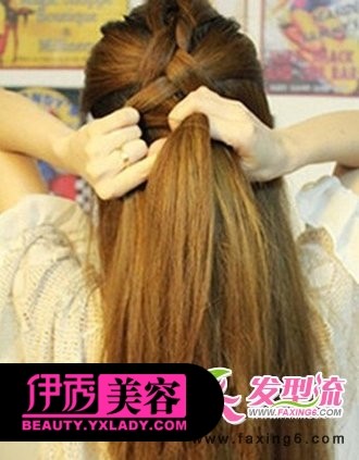 甜美韩式<em>发型扎法图解</em>