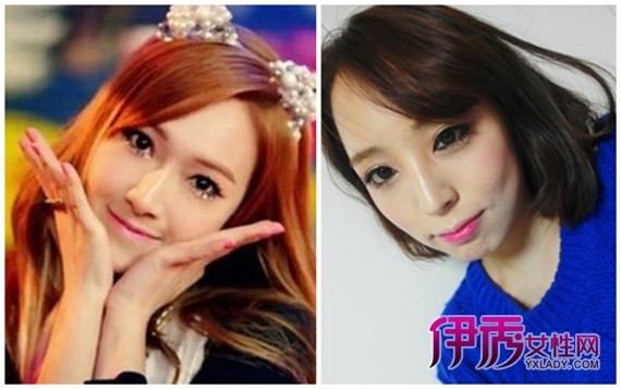 模范少女时代Jessica闪亮妆容_明星妆容_美容-伊秀