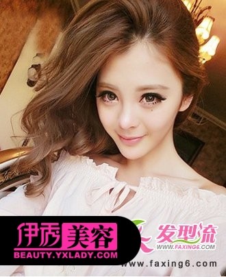 五款靓丽女生卷发+妩媚长卷发清甜浪漫(2)