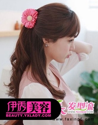 层次感直发发型