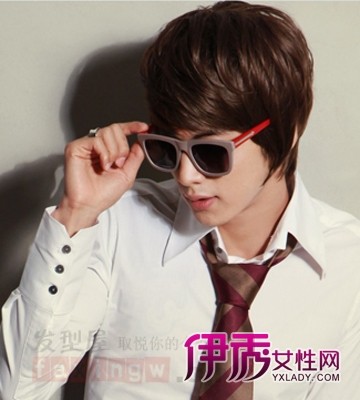 2014流行男生短发烫发发型_流行发型_美容-伊秀女