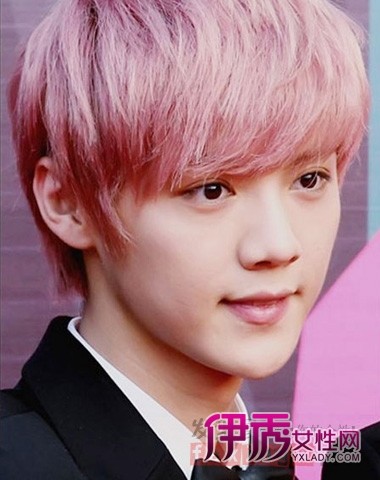 <em>exo</em>鹿晗<em>发型图片</em>炫彩染发色超吸睛_明星发型