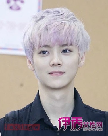 <em>exo</em>鹿晗<em>发型图片</em>炫彩染发色超吸睛(2)_明星发