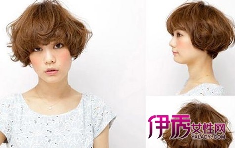 力荐6<em>款短发烫发发型</em>有活力(6)_流行发型_美容