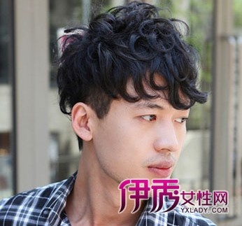 2014夏季男生烫发发型设计