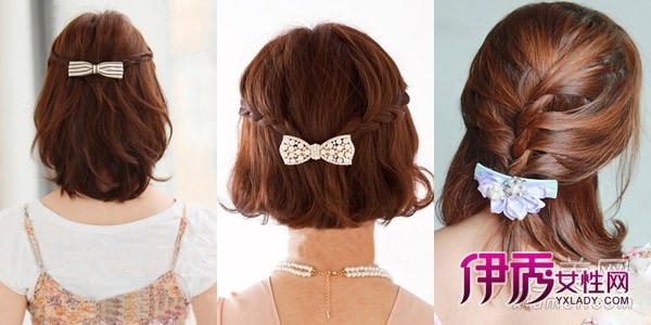 3款简单<em>短发</em>编发<em>教程</em>详细图解_流行发型_美容