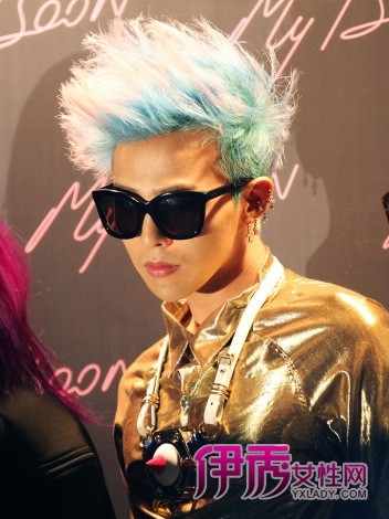 看<em>权志龙</em>玩转百变染发<em>颜色</em>_流行发型_美容-伊