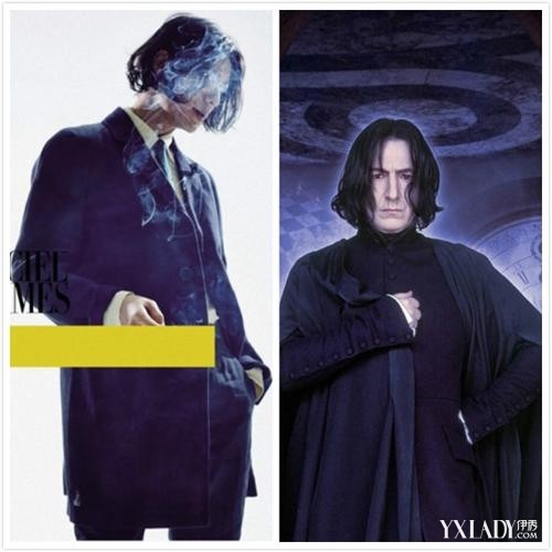 <em>陈坤</em>中分<em>长发</em>cos斯内普 文艺or不羁_明星<em>发型</em>