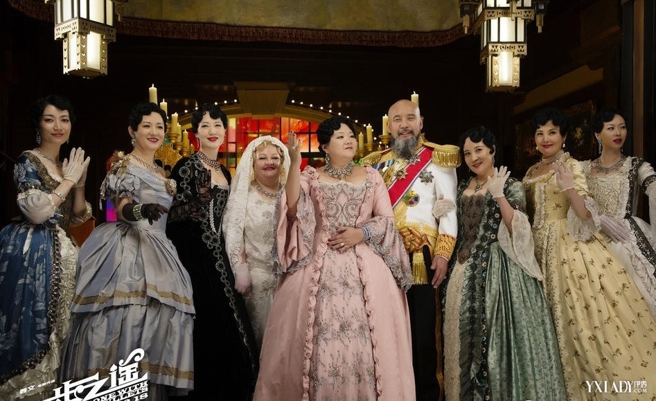 【图集】那英加盟《一步之遥》 复古名媛造型