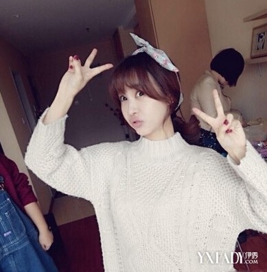 许晴 柳岩 李菲儿 旧照大妈今朝少女全靠发型(6