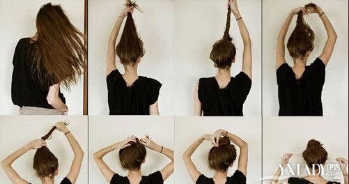 【图解】<em>韩式丸子头</em>的<em>扎法</em>_DIY<em>发型</em>_美容-伊秀