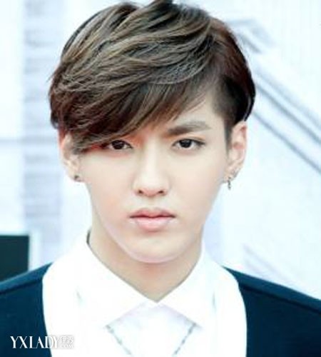 【图】<em>男生发型</em>设计 吴亦凡鹿晗吴世勋<em>斜庞克</em>