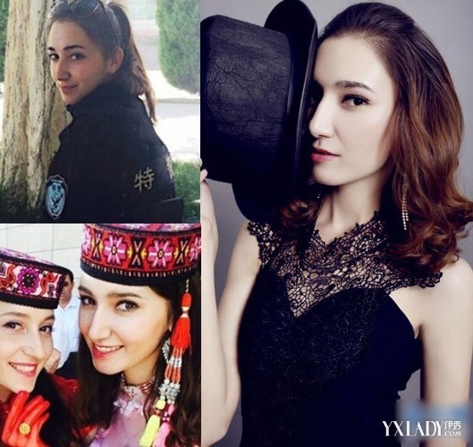 [组图]新疆特警<em>迪丽热巴</em>走红御姐发型获赞 PK