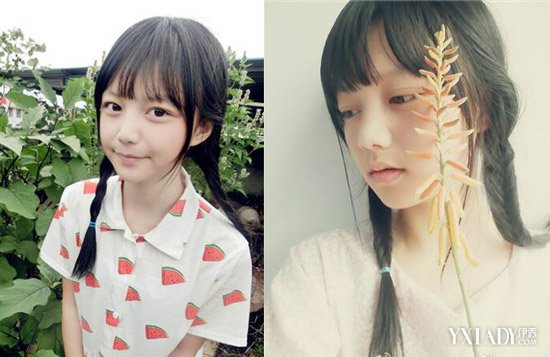 【图】<em>何炅</em><em>女儿</em>齐刘海发型清纯可爱 2014最