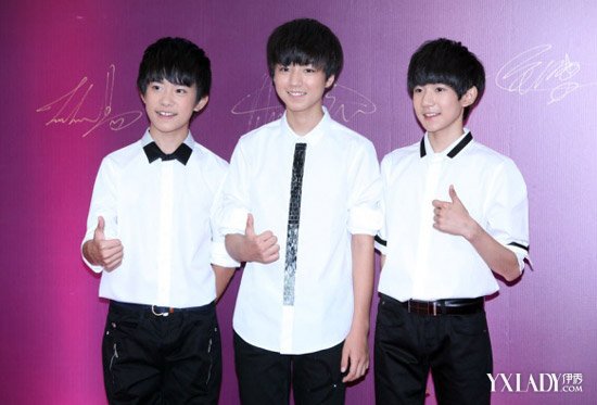 【图】 tfboys星影联盟 帅气造型示范男生瓜子脸