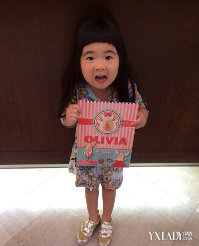 【图】爸爸去哪儿第二季曹格<em>女儿</em>grace<em>发型</em>秀