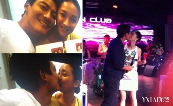 【图】 周迅晒幸福 与老公高调热吻 学周迅保养