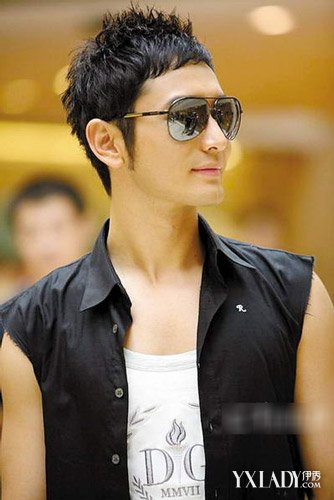 【图】<em>黄晓明</em>子弹<em>头发型</em>清爽大气 盘点<em>黄晓明</em>