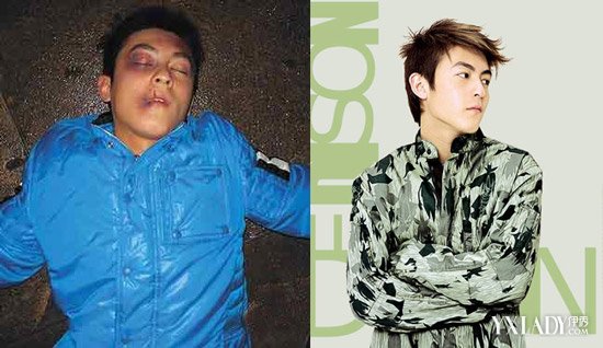 【图】 陈冠希被打 的照片 盘点陈冠希发型玩转