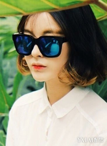 【图】<em>韩范中短发发型图片</em> 引爆韩国发型新式