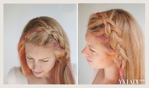 【图】快乐大本营最新一期<em>谢娜</em>荷兰侧<em>编发发型</em>