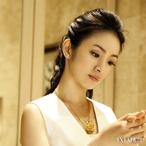 【图】大圆脸<em>发型</em>设计图片 林依晨示范瘦脸发