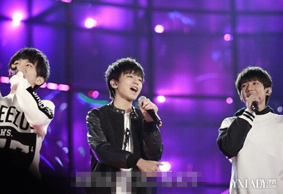 【图】江苏卫视新年演唱会2015 <em>Tfboys发型</em>帅
