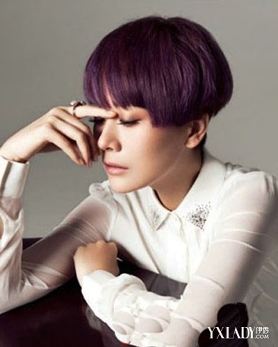 【图】海青发型盘点 各种时尚拉风中短发(4)_海