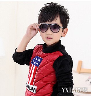 【图】男孩子发型 扮酷男童造型图片