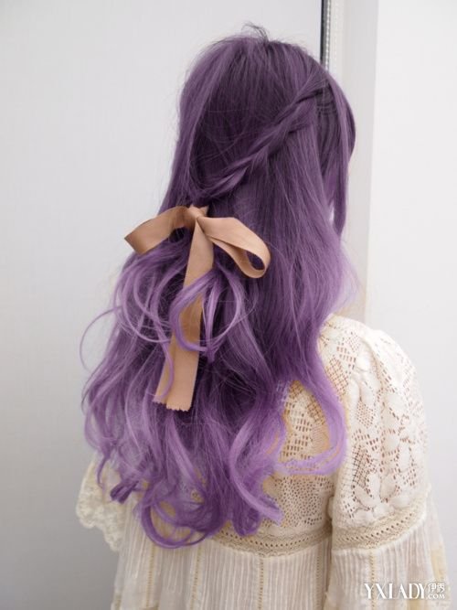 染头发怎样染才更仙气 紫色发型大推荐仙气凛然