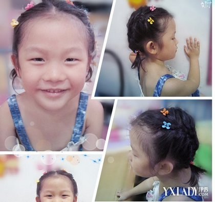 【图】<em>3岁小女孩</em>的发型 可爱伶俐显呆萌发型扎