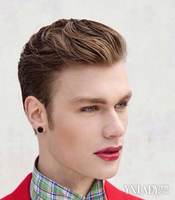 【图】英伦式<em>2015男生发型潮流</em> 大背头<em>发型</em>精