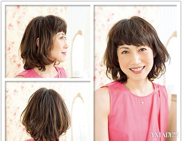 【图】中年女发型设计与脸型搭配 减龄又洋气发型