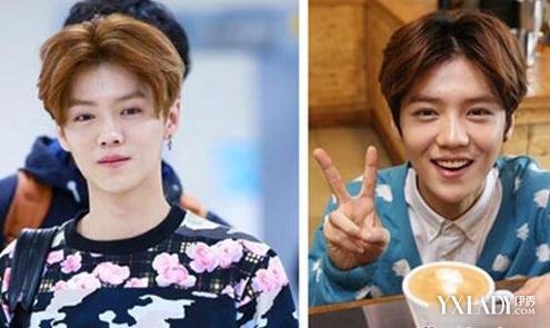 【图】男生<em>韩流中分发型</em> 帅气诠释潮男风范_男