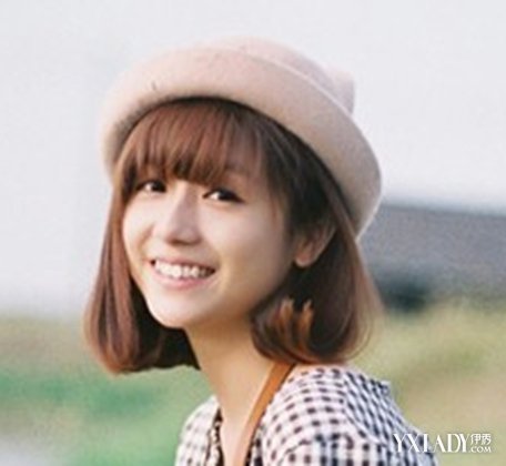 【图】六组韩式齐刘海短发发型 甜美减龄萌感