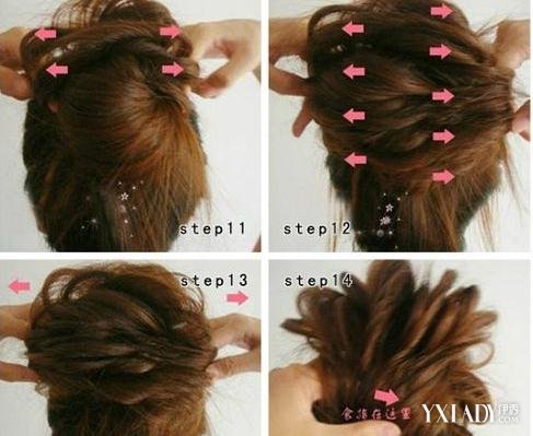 【图】学扎头发简单发型 盘个简单漂亮的发型